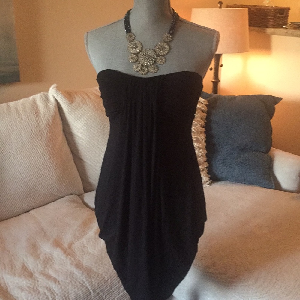 Black convertible cocktail dress